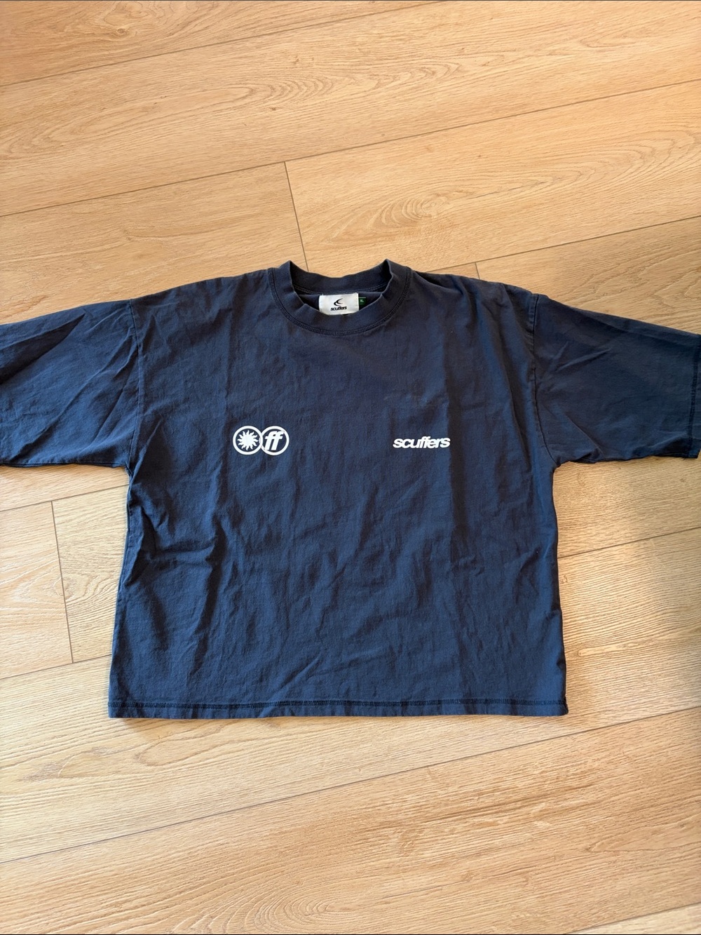 Scuffles XL grey Logo Short-Sleeve Tee